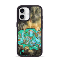 iPhone 17 Wood Phone Case - Melba (Green, 808404)