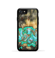 iPhone SE Wood Phone Case - Melba (Green, 808404)