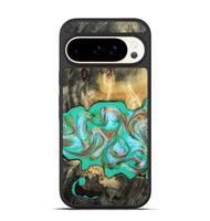 Pixel 9 Wood Phone Case - Melba (Green, 808404)