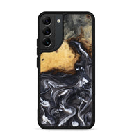 Galaxy S22 Plus Wood Phone Case - Kelsie (Black & White, 808405)