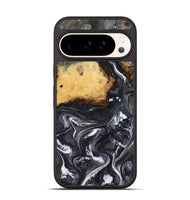 Pixel 9 Wood Phone Case - Kelsie (Black & White, 808405)