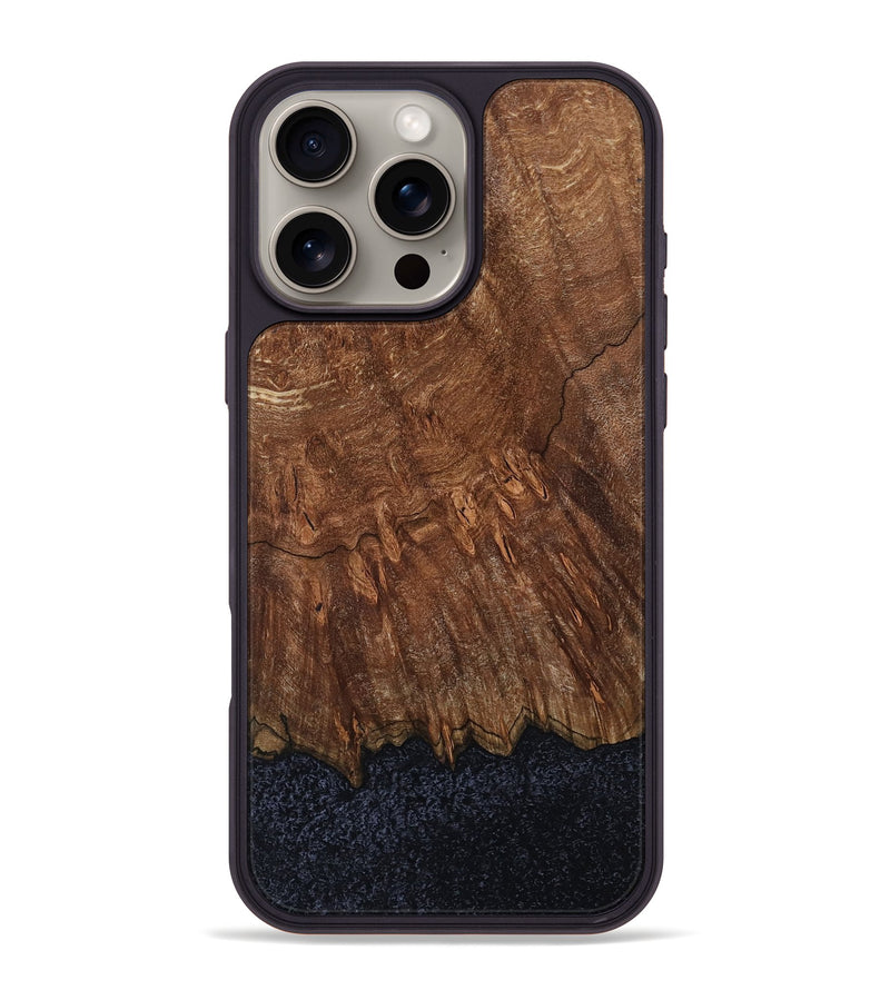 iPhone 16 Pro Max Wood Phone Case - Pablo (Wood Burl, 808406)
