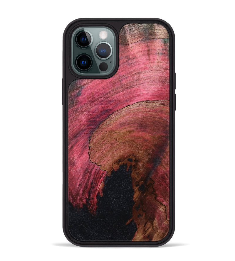 iPhone 12 Pro Max Wood Phone Case - Ambrose (Wood Burl, 808407)