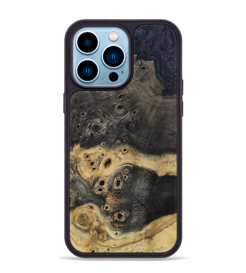 iPhone 14 Pro Max Wood Phone Case - Norris (Wood Burl, 808411)