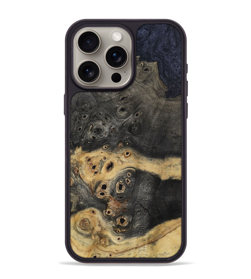 iPhone 15 Pro Max Wood Phone Case - Norris (Wood Burl, 808411)