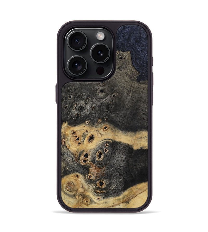 iPhone 15 Pro Wood Phone Case - Norris (Wood Burl, 808411)