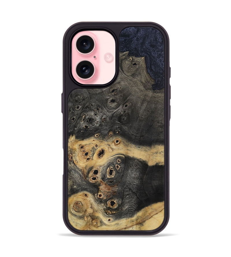 iPhone 16 Wood Phone Case - Norris (Wood Burl, 808411)