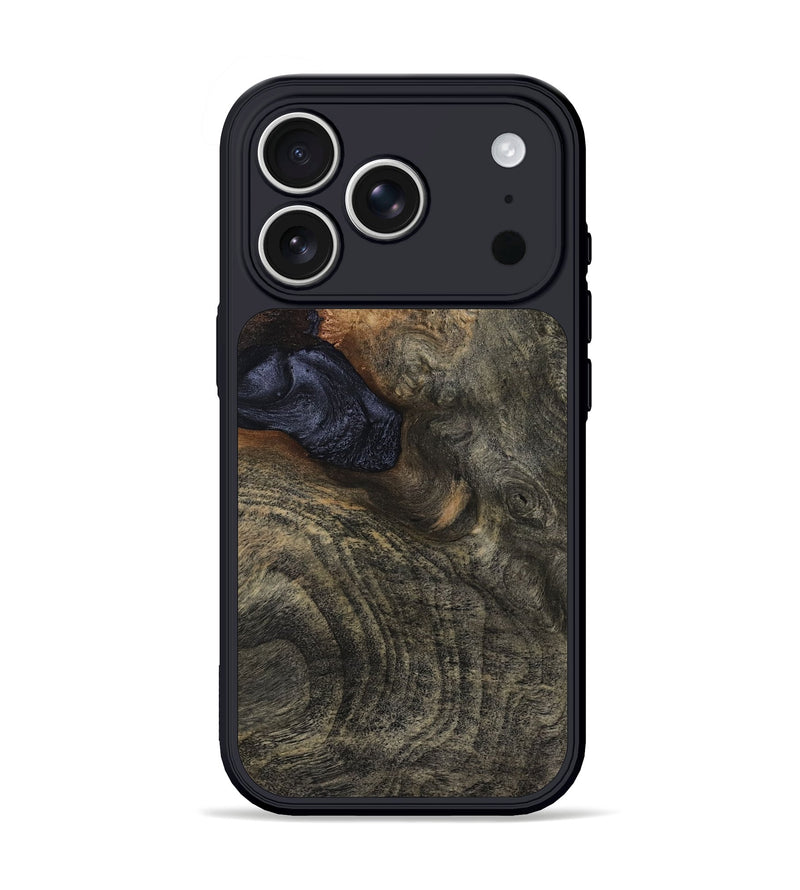 iPhone 17 Pro Wood Phone Case - Miles (Wood Burl, 808413)