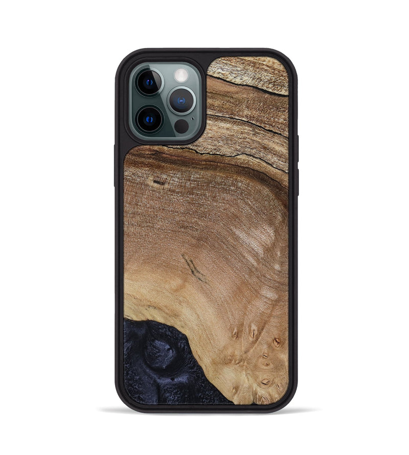 iPhone 12 Pro Wood Phone Case - Tad (Wood Burl, 808414)