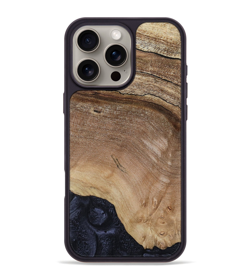 iPhone 16 Pro Max Wood Phone Case - Tad (Wood Burl, 808414)
