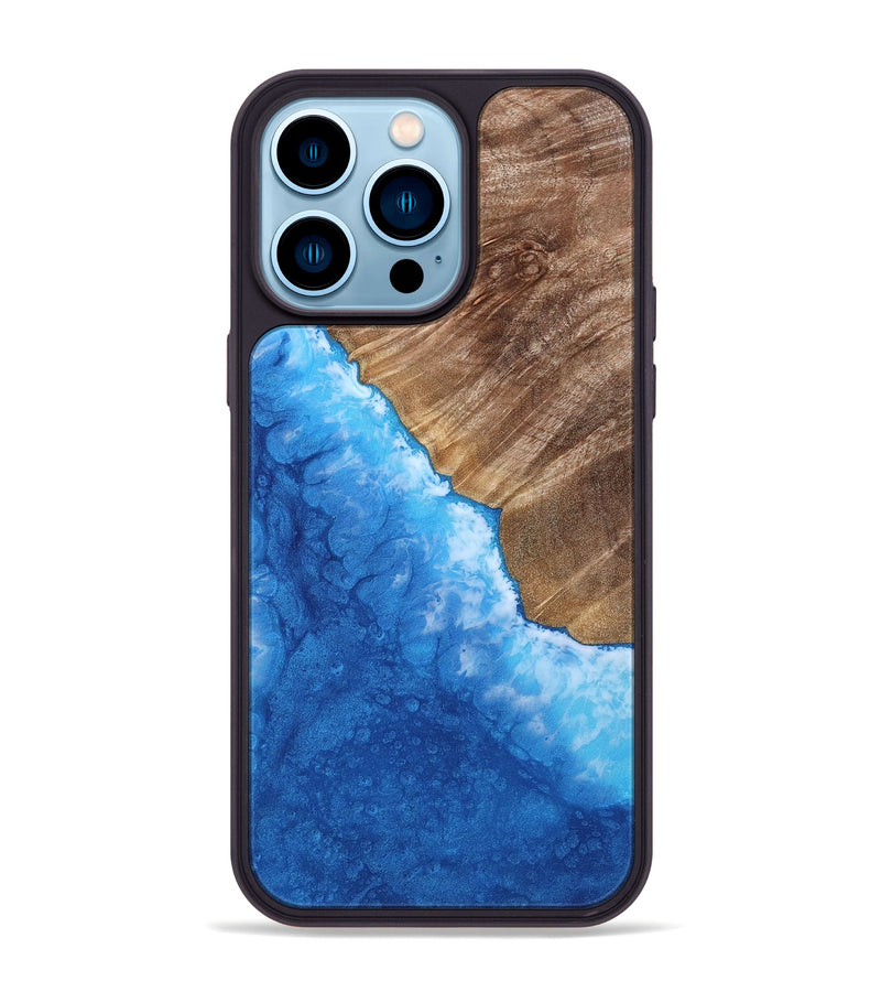 iPhone 14 Pro Max Wood Phone Case - January (Coastal, 808423)