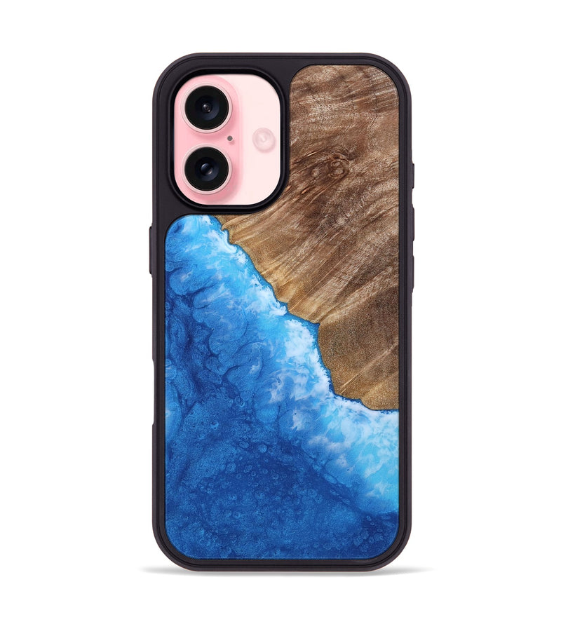 iPhone 16 Wood Phone Case - January (Coastal, 808423)