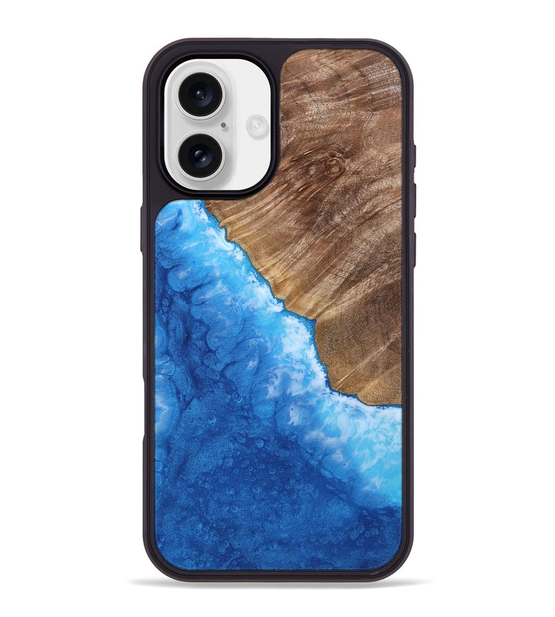 iPhone 16 Plus Wood Phone Case - January (Coastal, 808423)
