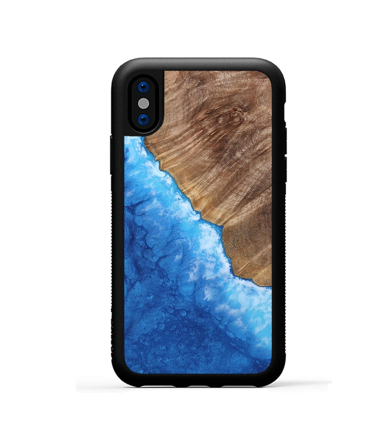 iPhone Xs Wood Phone Case - January (Coastal, 808423)
