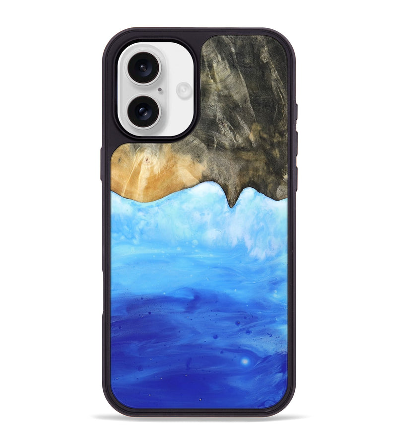iPhone 16 Plus Wood Phone Case - Wm (Coastal, 808425)