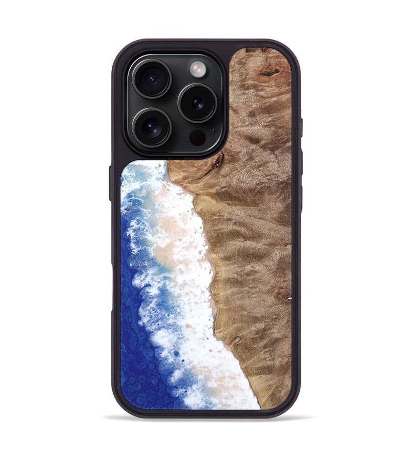 iPhone 16 Pro Wood Phone Case - Kristan (Coastal, 808429)