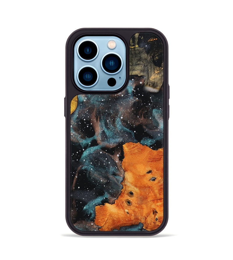 iPhone 14 Pro Wood Phone Case - Maureen (Cosmos, 808432)