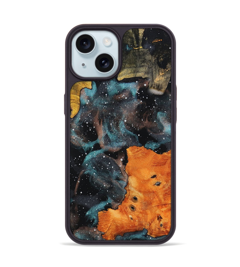 iPhone 15 Wood Phone Case - Maureen (Cosmos, 808432)