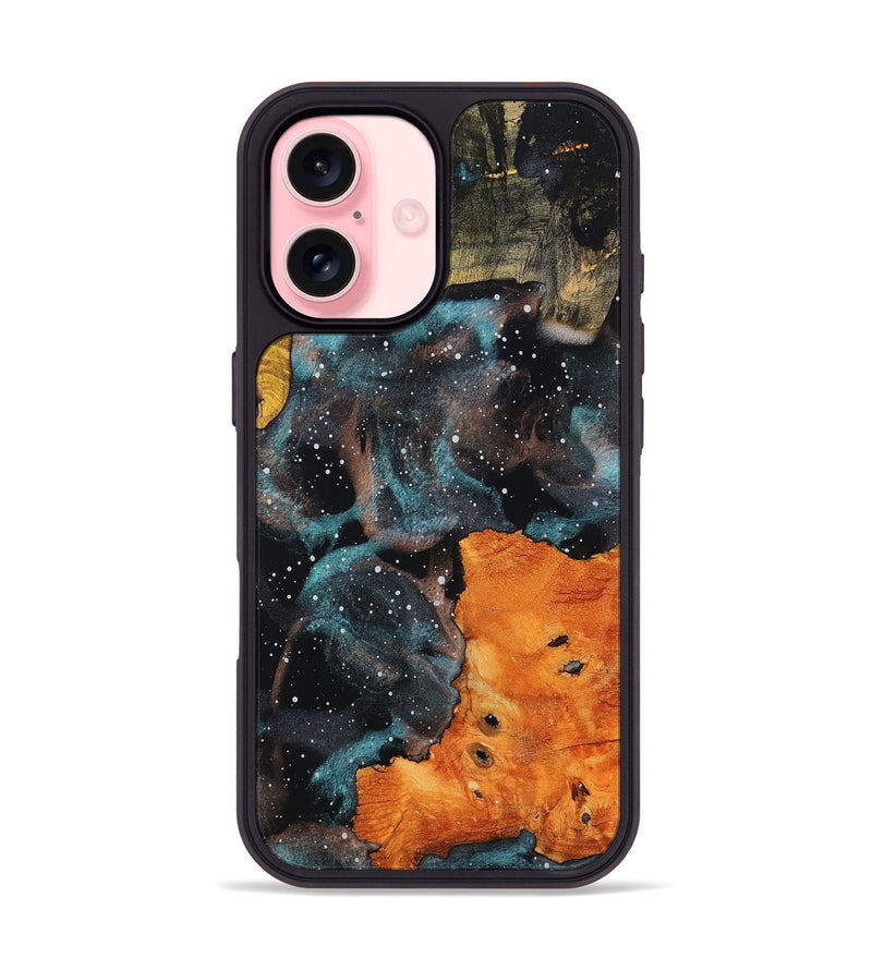 iPhone 16 Wood Phone Case - Maureen (Cosmos, 808432)