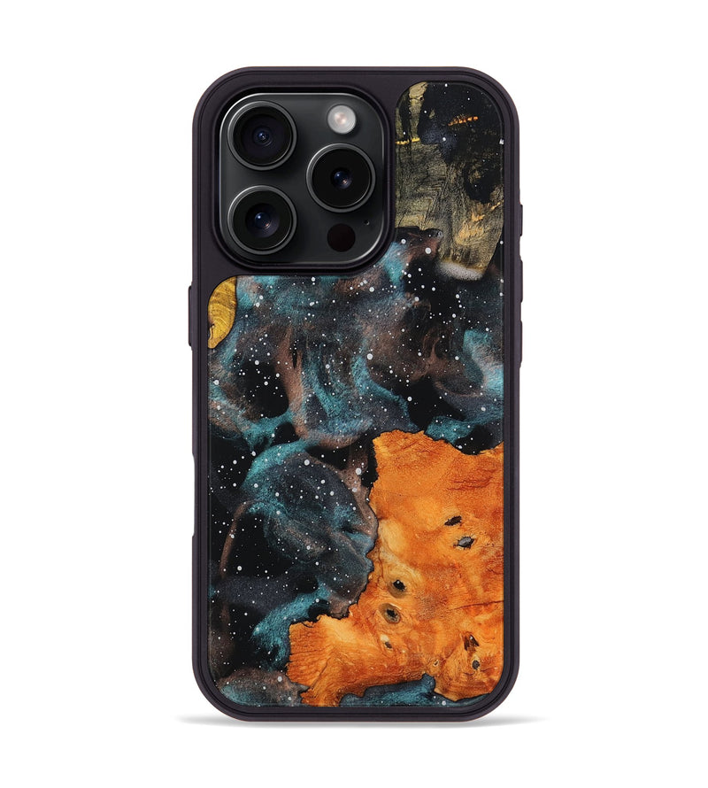 iPhone 16 Pro Wood Phone Case - Maureen (Cosmos, 808432)