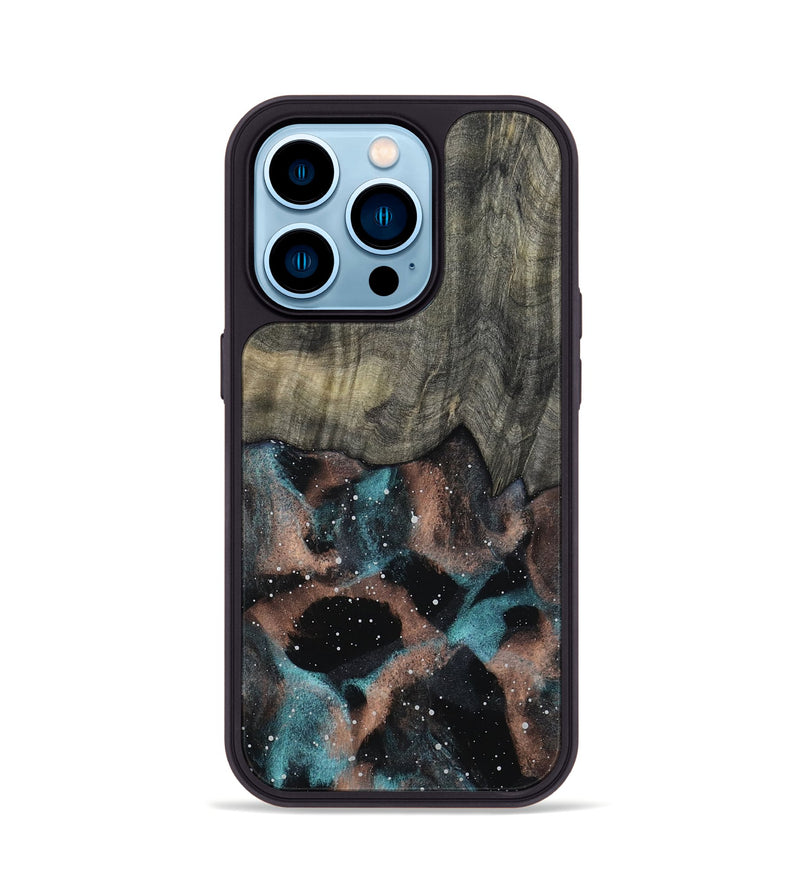 iPhone 14 Pro Wood Phone Case - Sonja (Cosmos, 808443)