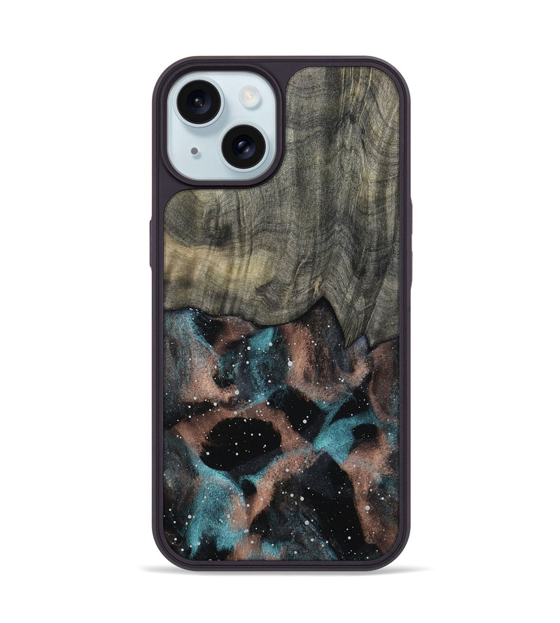 iPhone 15 Wood Phone Case - Sonja (Cosmos, 808443)