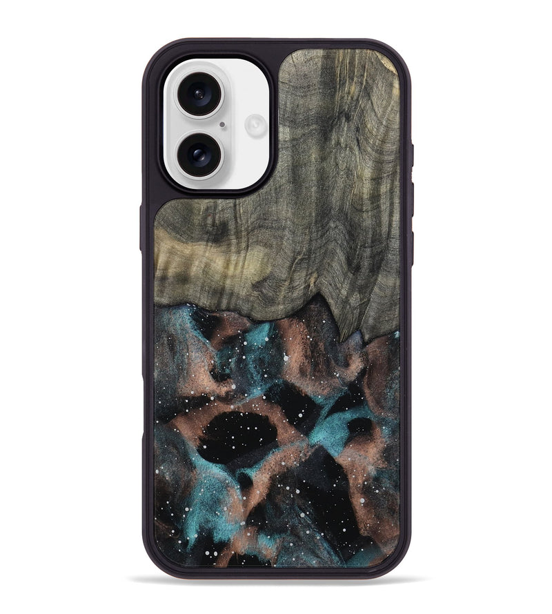 iPhone 16 Plus Wood Phone Case - Sonja (Cosmos, 808443)
