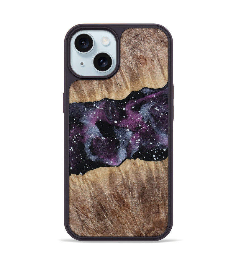 iPhone 15 Wood Phone Case - Lailah (Cosmos, 808444)