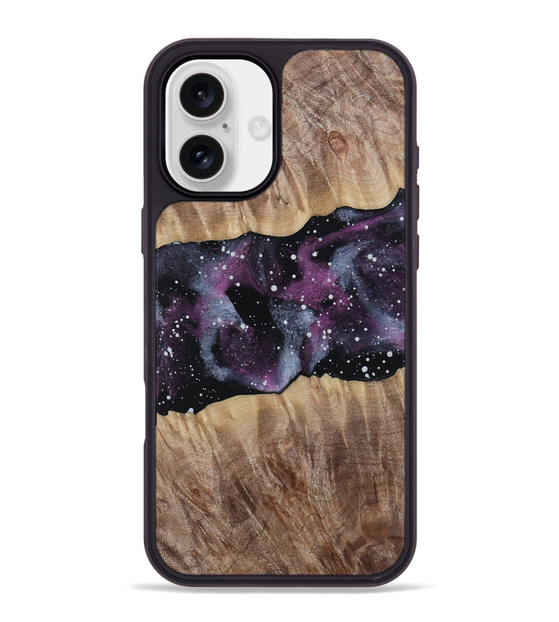 iPhone 16 Plus Wood Phone Case - Lailah (Cosmos, 808444)