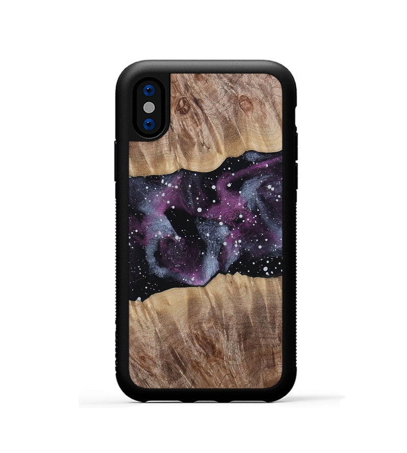 iPhone Xs Wood Phone Case - Lailah (Cosmos, 808444)