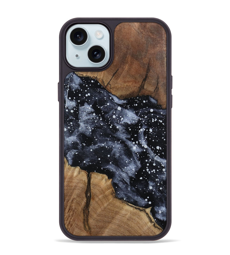 iPhone 15 Plus Wood Phone Case - Opal (Cosmos, 808448)