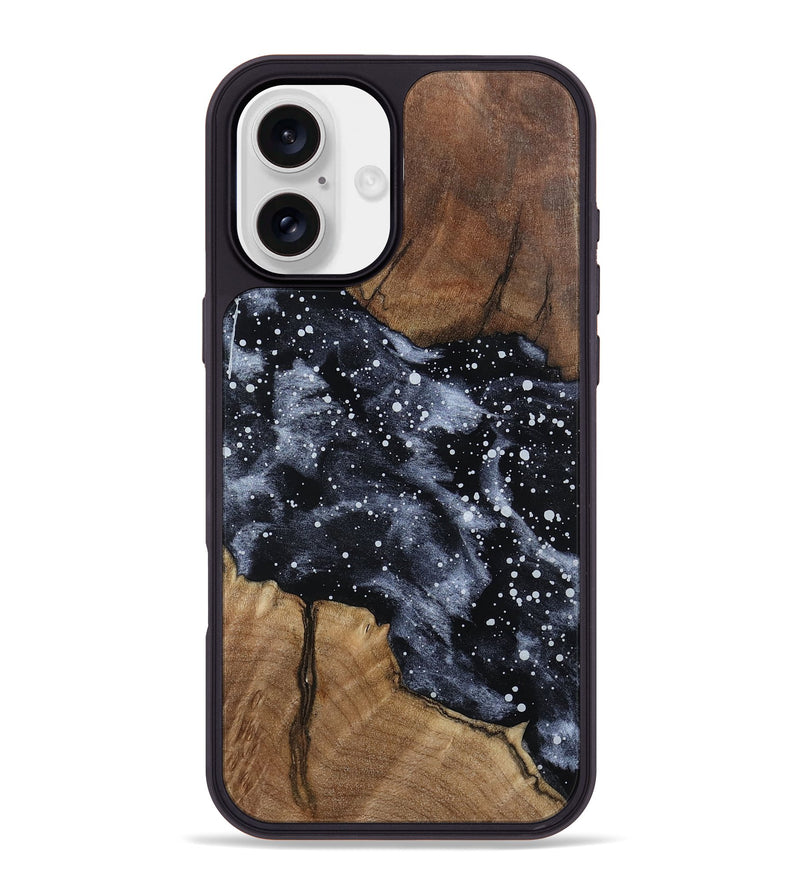 iPhone 16 Plus Wood Phone Case - Opal (Cosmos, 808448)