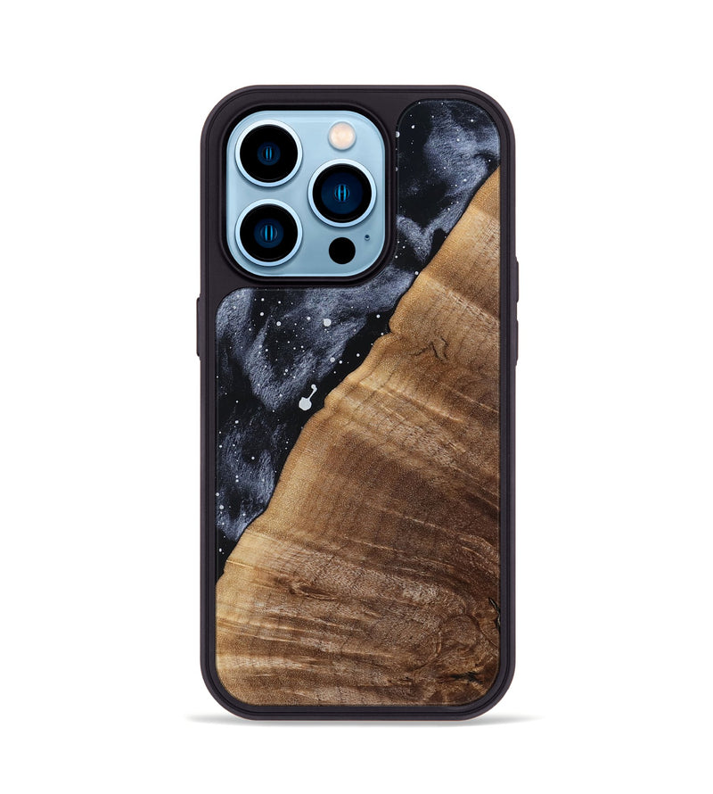 iPhone 14 Pro Wood Phone Case - Wes (Cosmos, 808449)