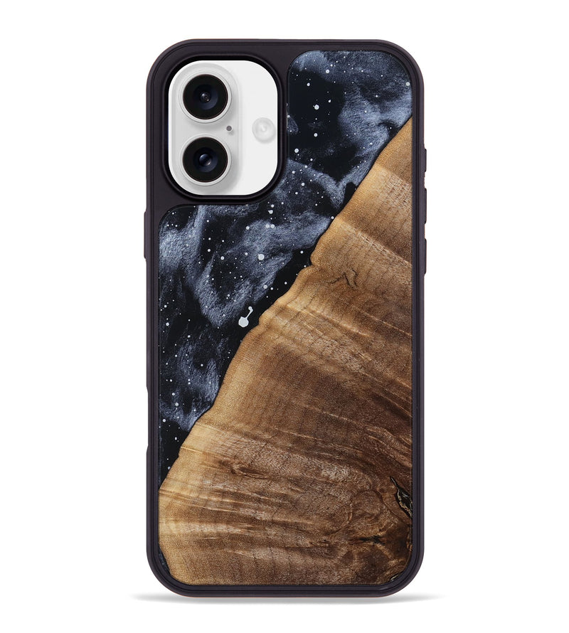 iPhone 16 Plus Wood Phone Case - Wes (Cosmos, 808449)