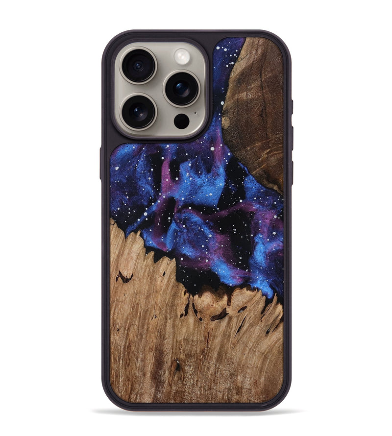 iPhone 15 Pro Max Wood Phone Case - Amyra (Cosmos, 808456)