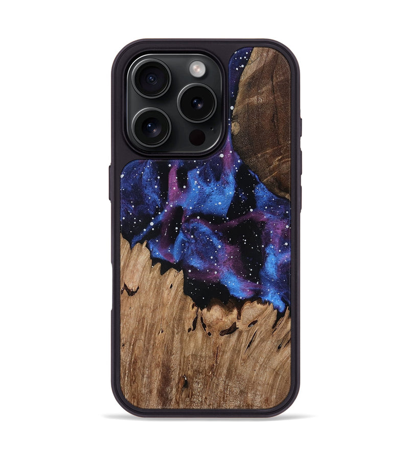 iPhone 16 Pro Wood Phone Case - Amyra (Cosmos, 808456)