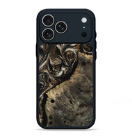 iPhone 17 Pro Max Wood Phone Case - Alize (Black & White, 808458)
