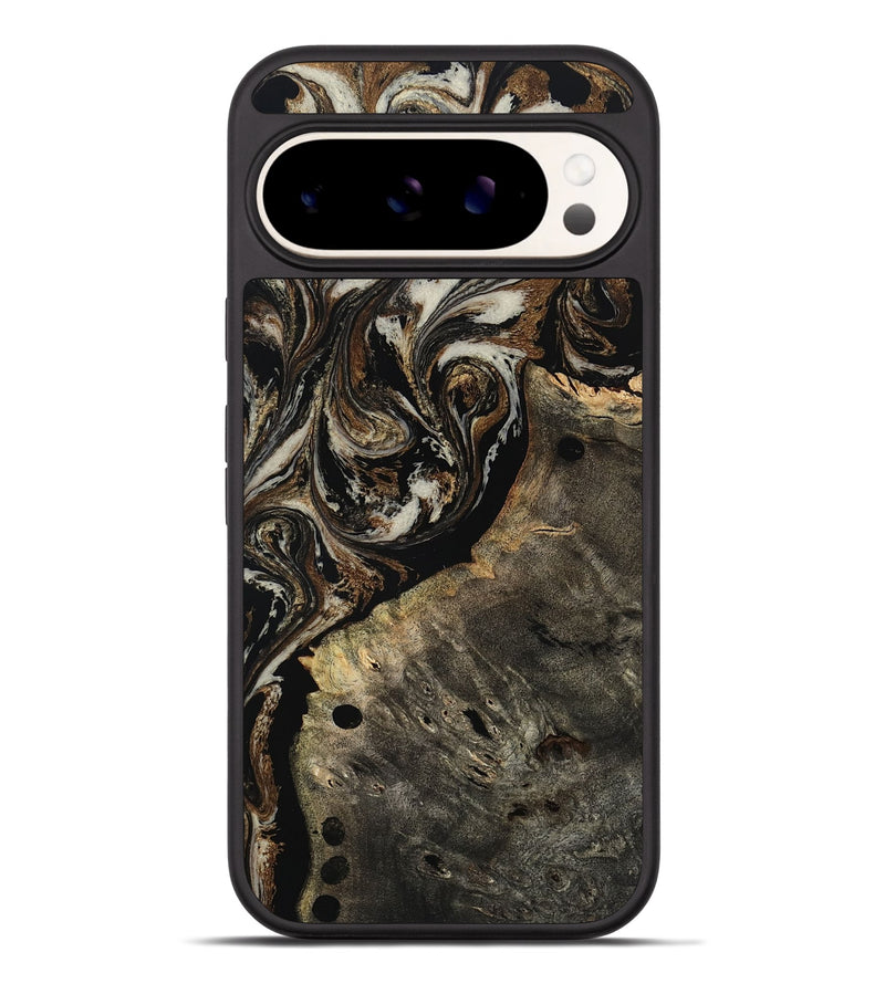 Pixel 9 Pro XL Wood Phone Case - Alize (Black & White, 808458)