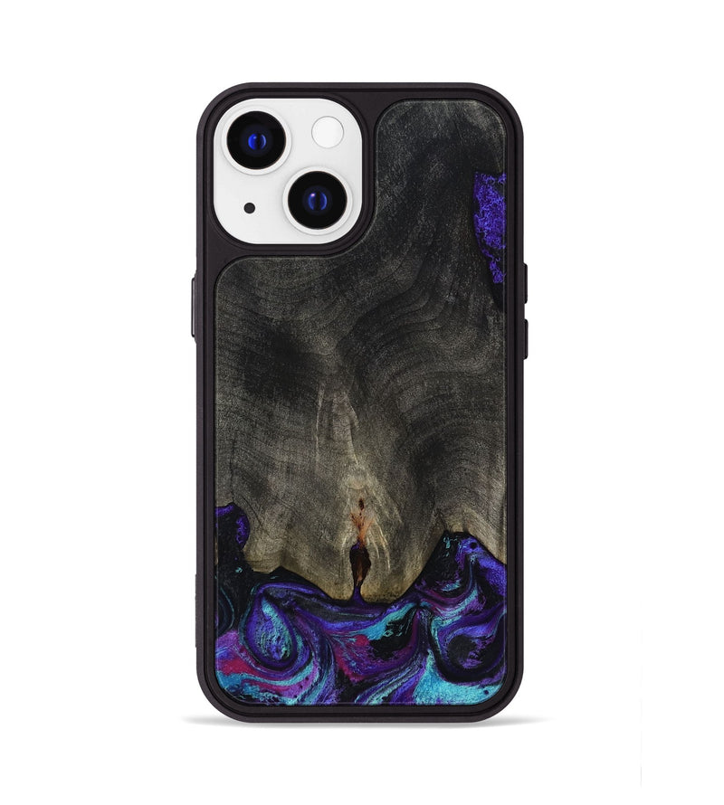 iPhone 13 Wood Phone Case - Brayden (Purple, 808459)