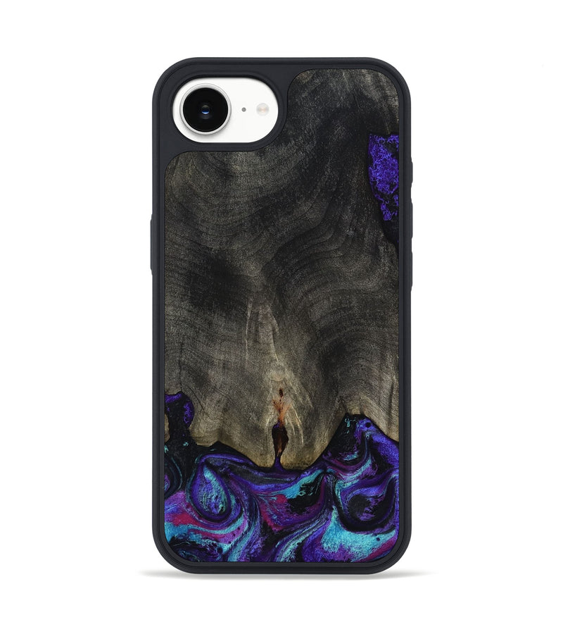 iPhone 16e Wood Phone Case - Brayden (Purple, 808459)