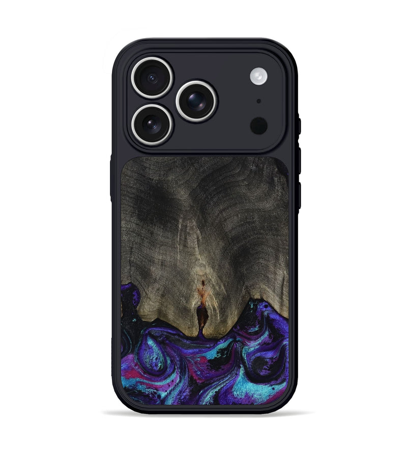 iPhone 17 Pro Wood Phone Case - Brayden (Purple, 808459)