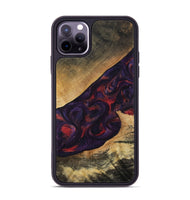 iPhone 11 Pro Max Wood Phone Case - Westin (Purple, 808460)