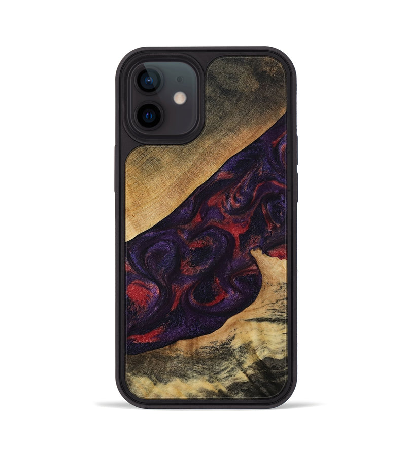 iPhone 12 Wood Phone Case - Westin (Purple, 808460)