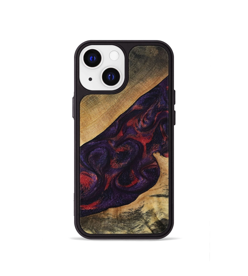 iPhone 13 mini Wood Phone Case - Westin (Purple, 808460)