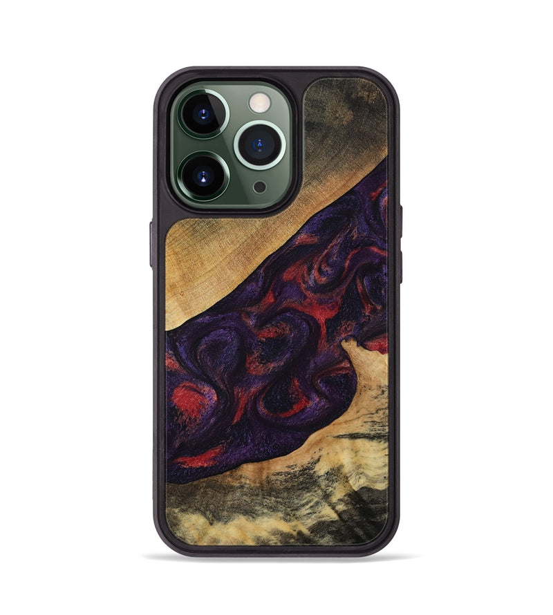 iPhone 13 Pro Wood Phone Case - Westin (Purple, 808460)