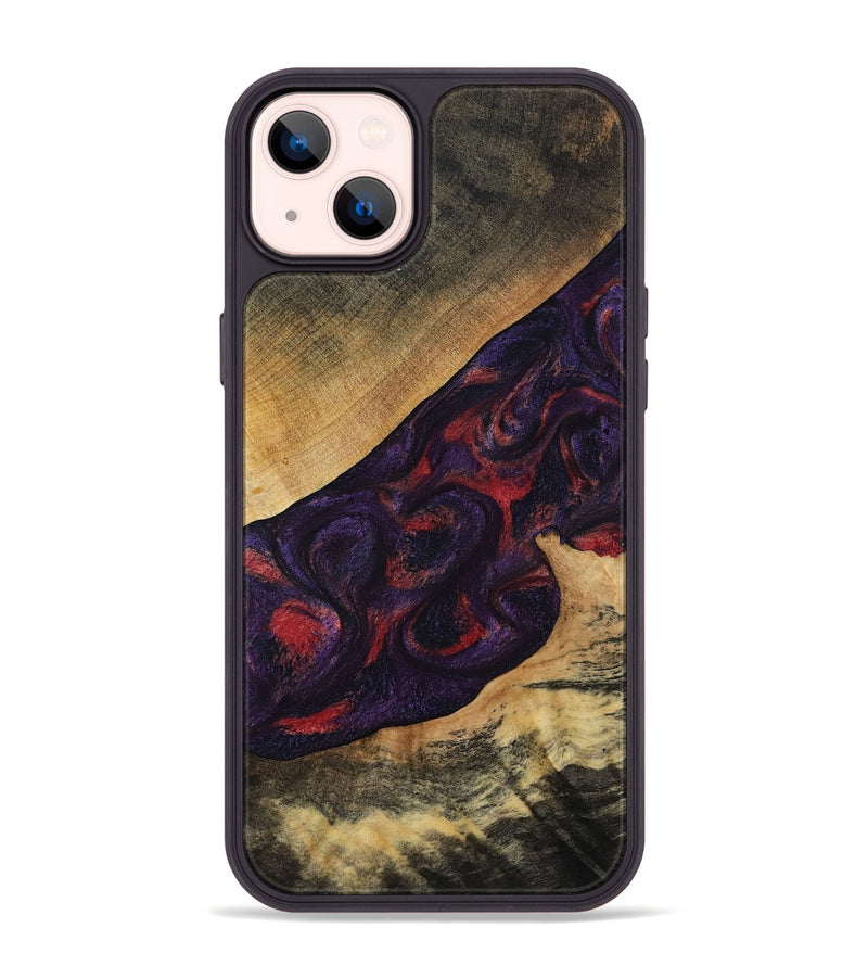 iPhone 14 Plus Wood Phone Case - Westin (Purple, 808460)
