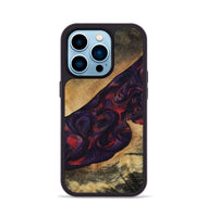 iPhone 14 Pro Wood Phone Case - Westin (Purple, 808460)