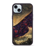 iPhone 15 Plus Wood Phone Case - Westin (Purple, 808460)