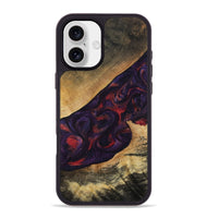 iPhone 16 Plus Wood Phone Case - Westin (Purple, 808460)