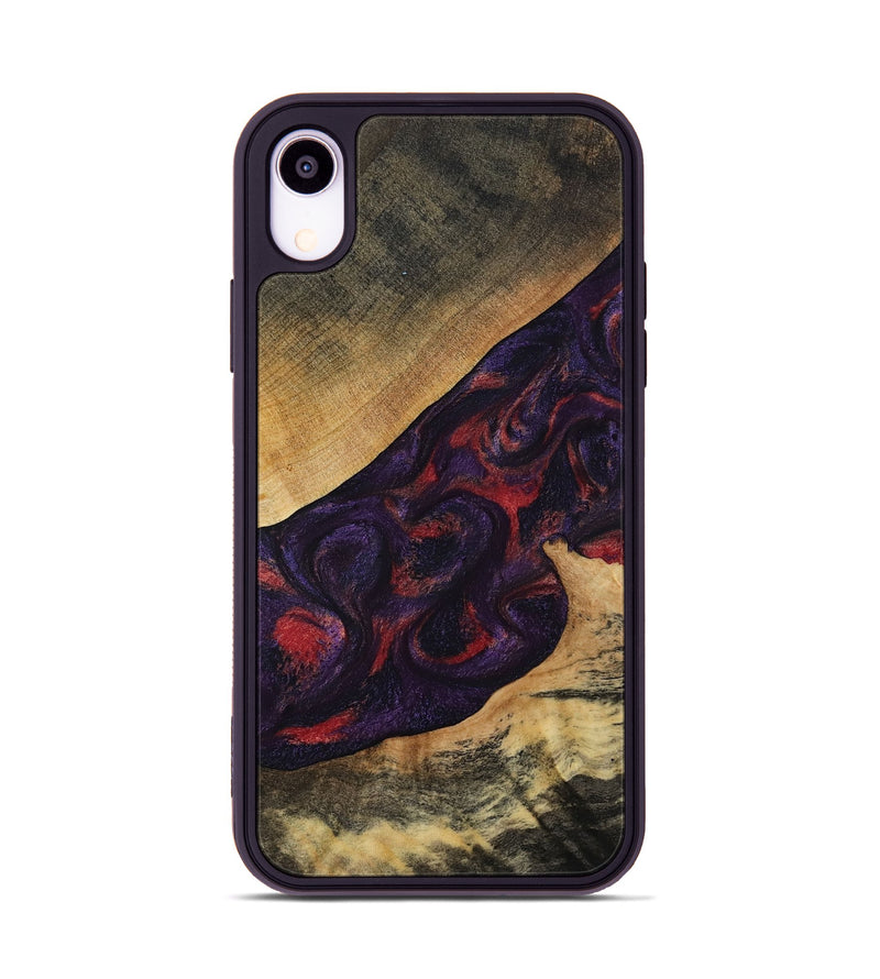 iPhone Xr Wood Phone Case - Westin (Purple, 808460)